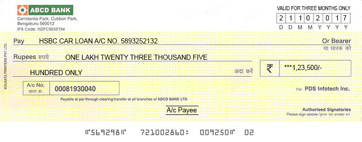 Cheque printing deals