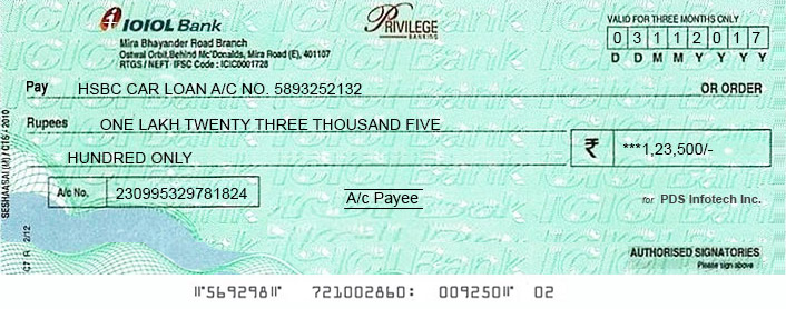 Say bye-bye to hand-written cheques